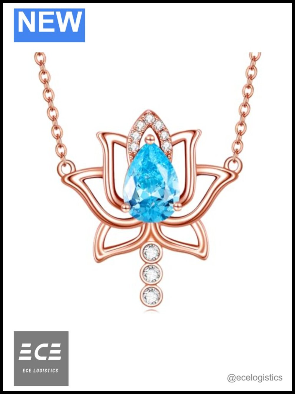 925 Sterling Silver Lotus Flower Pendant Necklace Yoga Jewelry Gift for Women